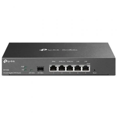 TP-Link Omada ER7206 Router VPN Gigabit Multi-WAN Negro